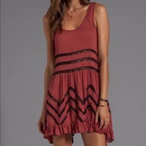 Free People Voile and Trapeze Slip Dress Tunic